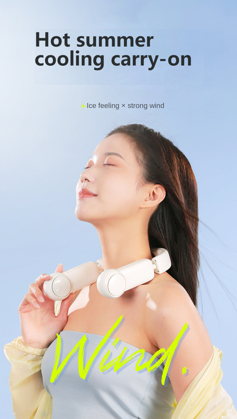 Cool Breeze Pro Portable Bladeless Neck Fan