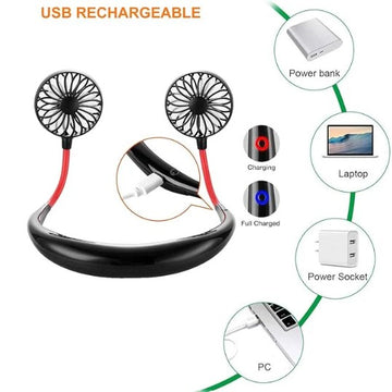 Pinlife Sports Neck Fan